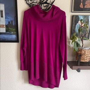 Women's Magenta Sweater